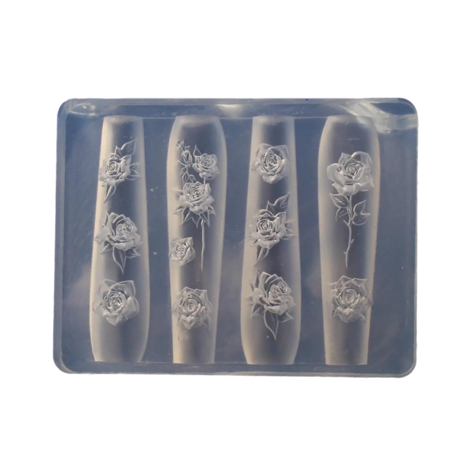 Maxtonser Fashionable Sturdy Silicone Mould Set for Bowknot Designs Portable Accessory for Nails Art Earrings and Necklace Craft
