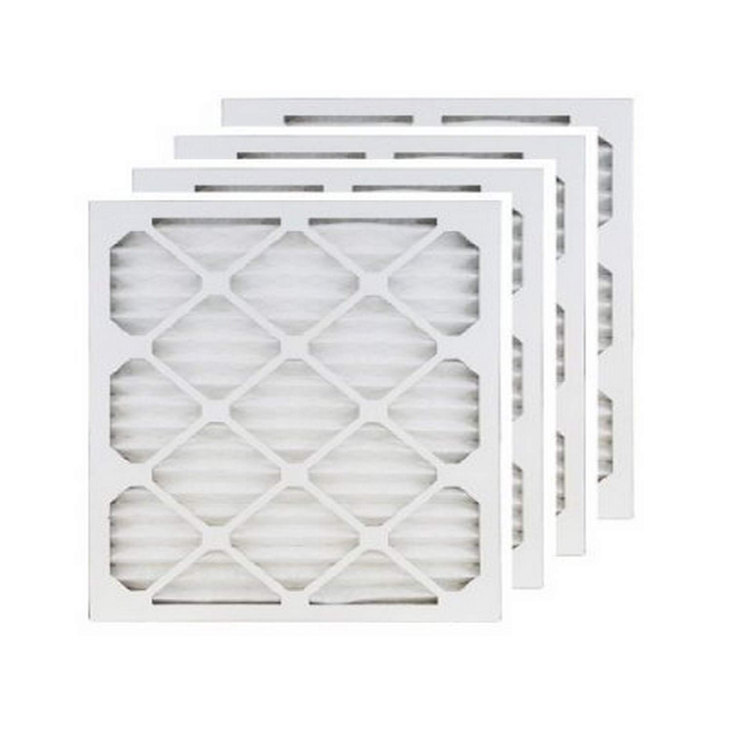 Filters NowMERV 13 Air Filter/Furnace Filters, 16.0" L x 30.0" W x 1.0" H, 4 Piece