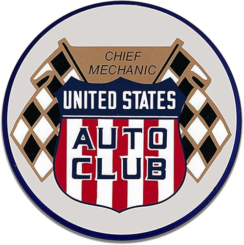 Miniatura 59 de Buick Car Company Authorized Service Insignia Emblem Seal Vintage Gas Signs Reproducción Car Company Letreros de metal de estilo vintage Letreros de