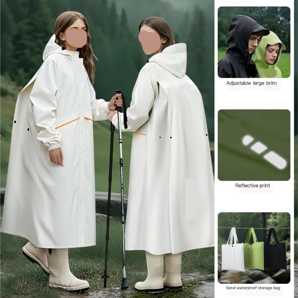 Cappotto antipioggia monopezzo, tuta antipioggia for bici elettrica