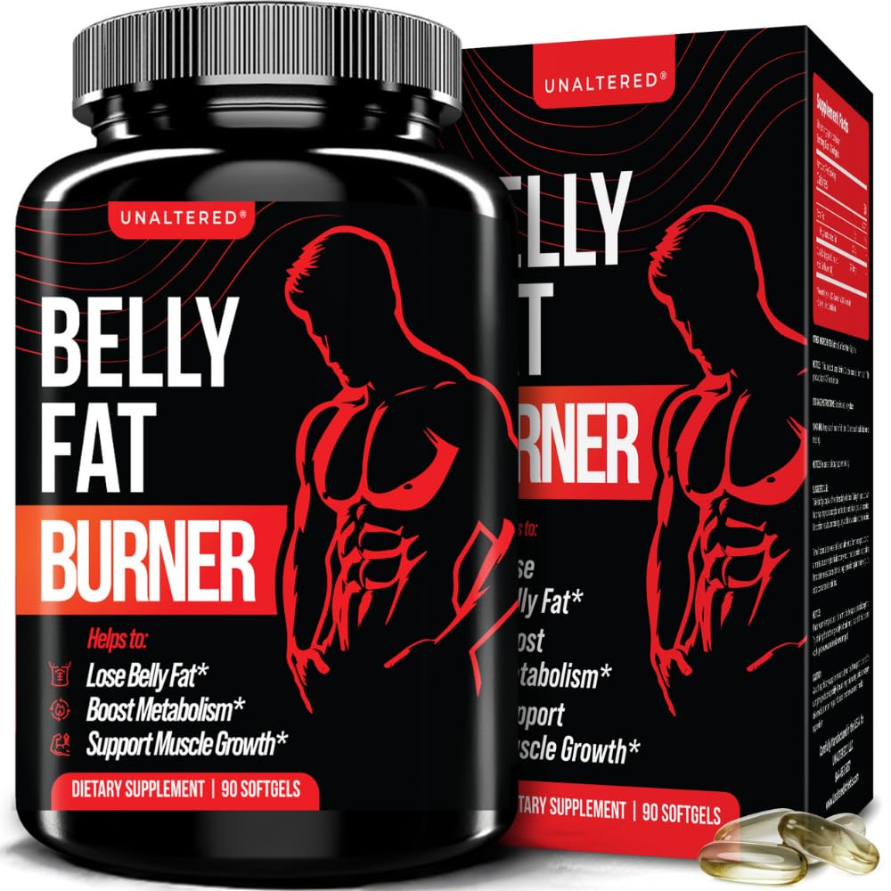 UNALTERED Queimador de Gordura Abdominal para Homens – Pílulas Naturais ...