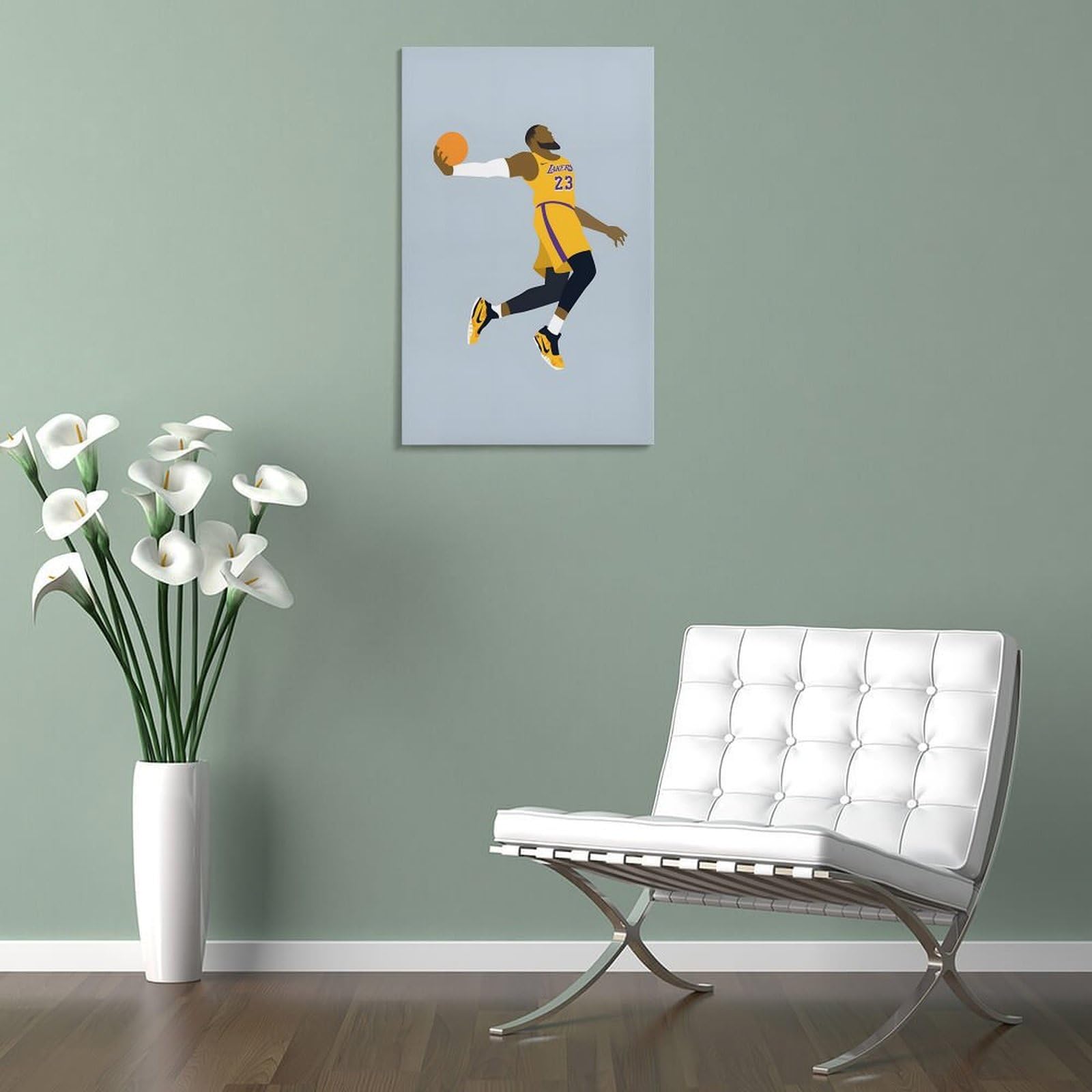 Amazon.co.jp: バスケ レブロン ジェームズ 23 プリント