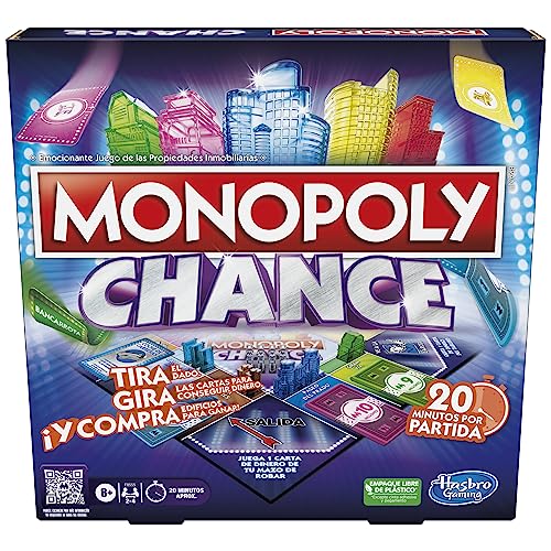 Juego de Mesa Monopoly Chance - Partidas rápidas - Juego