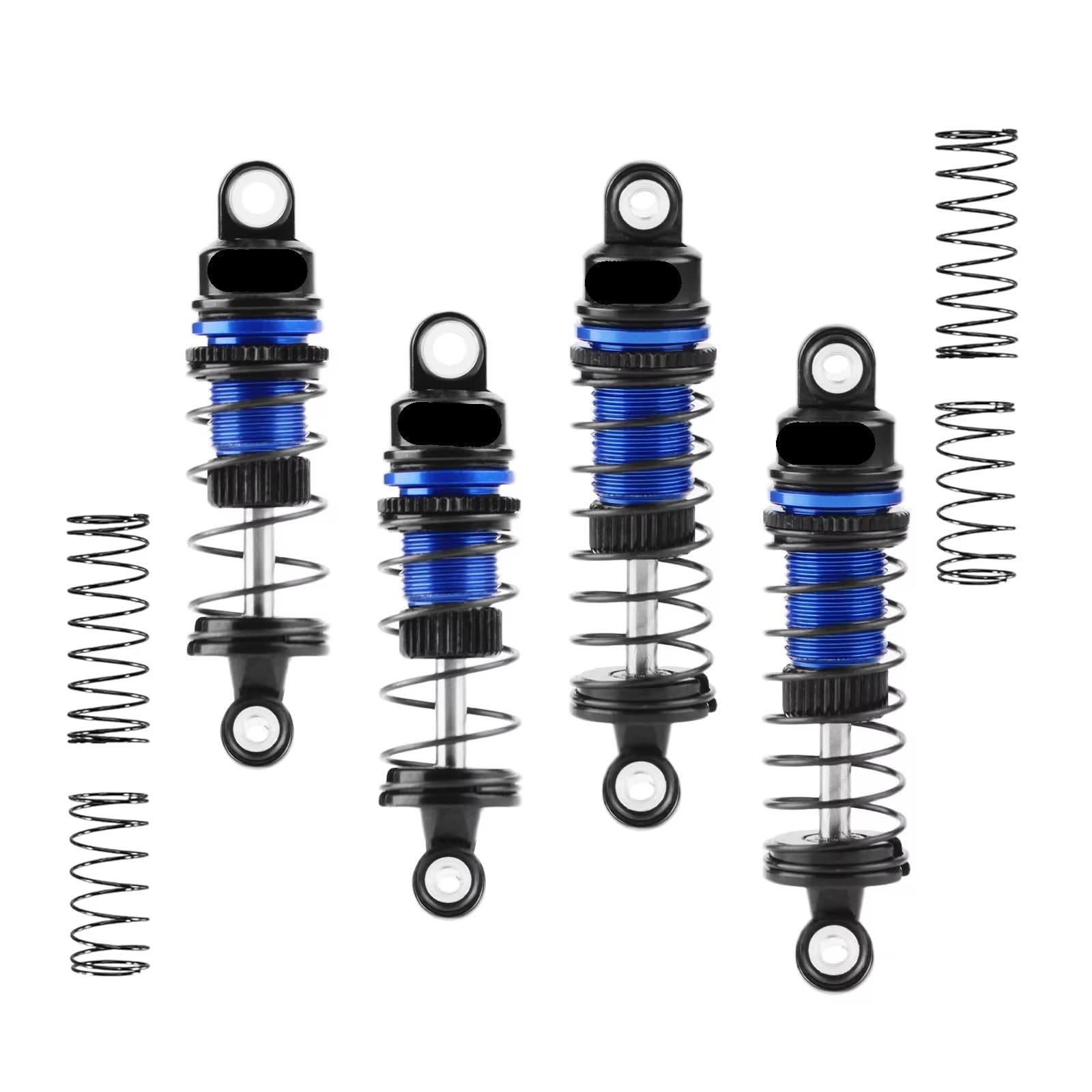 Amortisseurs LOSI Micro-B 2WD GPM bleu, pièces amélioration voiture RC buggy 1/24