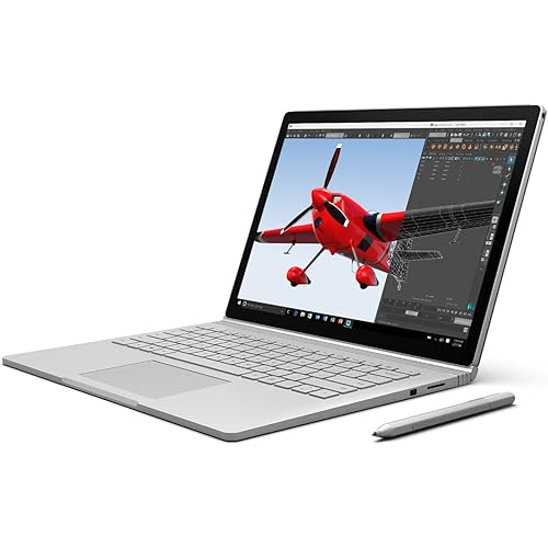 Microsoft Surface Book (512 GB, 16 GB RAM, Intel Core i7, NVIDIA GeForce graphics) (Renewed)