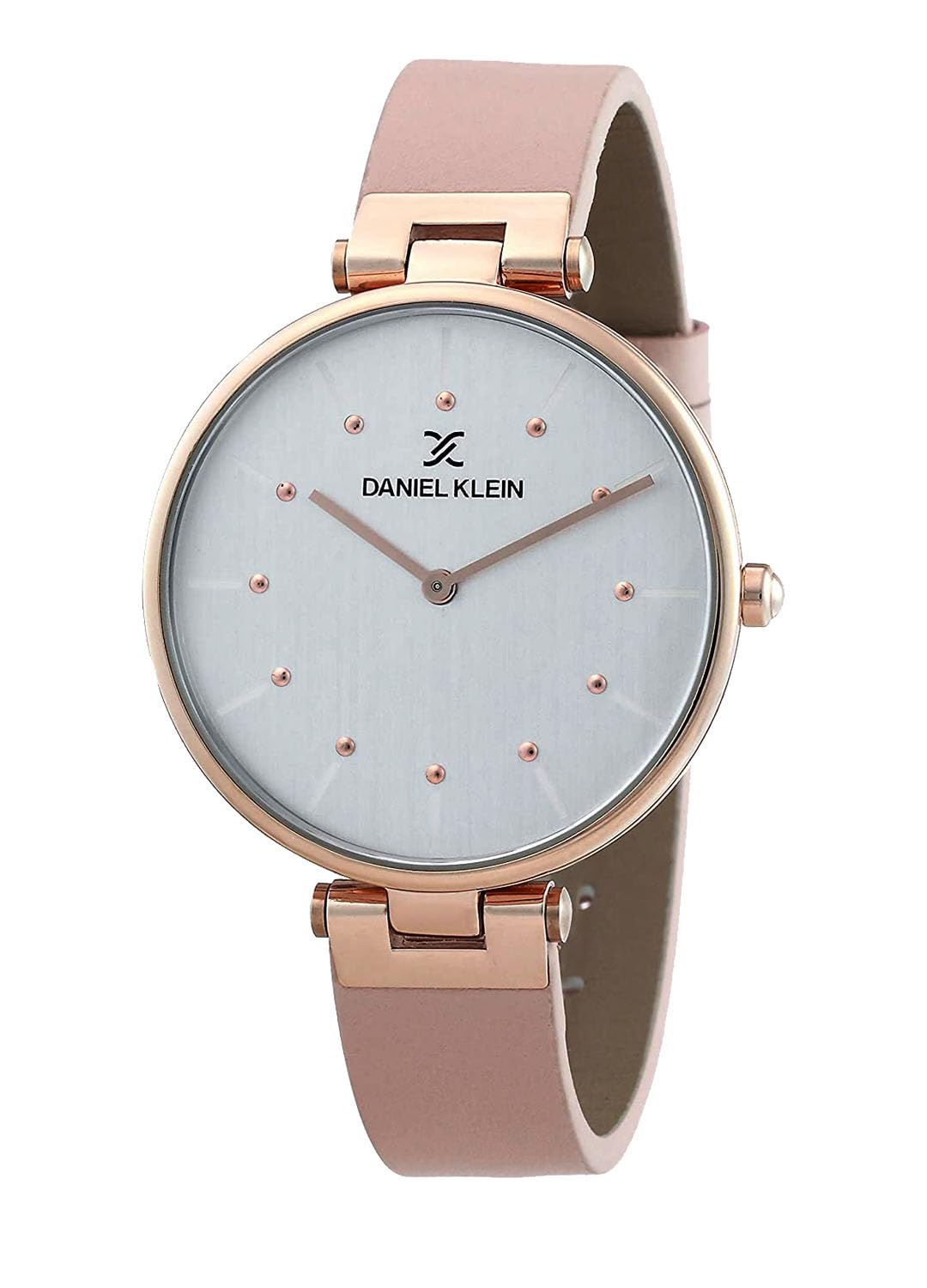 Daniel Klein Analog Silver Dial Women Watch -Dk.1.12260-5 (Pink, Leather) (B0828ZG4PP) Amazon Price History, Amazon Price Tracker