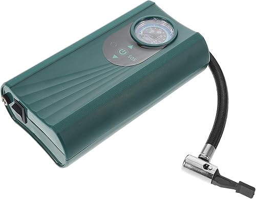 STOBAZA Compresor de aire portátil para neumáticos de automóvil con medidor de presión digital, inflado rápido, bomba de aire ligera y eléctrica