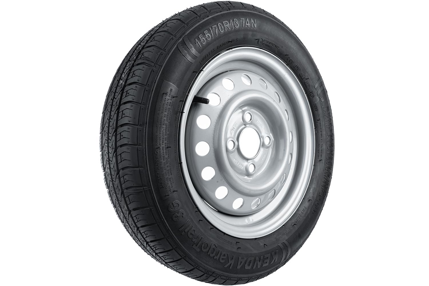 Koło do przyczepki OPONA KENDA 155/70 R13 74N FELGA STARCO 4Jx13"H2 4x115 ET:0