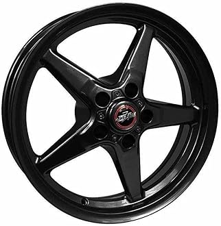 Race Star - 92 Drag Star Bracket Racer 18x5 5x4.50BC 2.00BS Gloss Black Wheel (92-850145B)