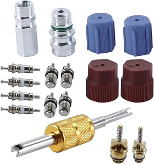 Orivin Kit De 17 Piezas Para Válvulas De Aire Acondicionado, Sistema De Refrigeración De Aire Acondic...