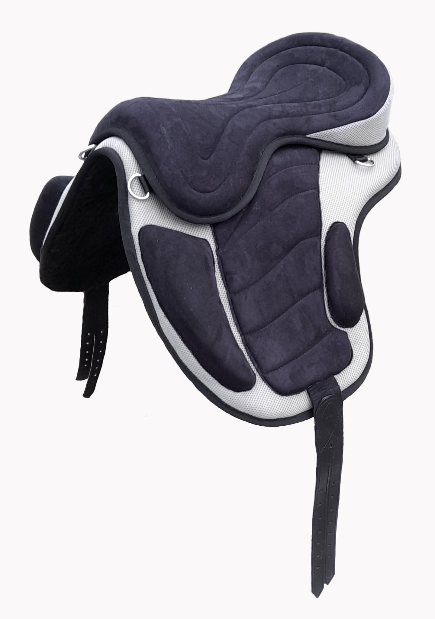 Selle D'Endurance Synthétique Ridex Taille 18" - Noire Avec Étriers Et Sangles - Neuf (Livraison Gratuite)