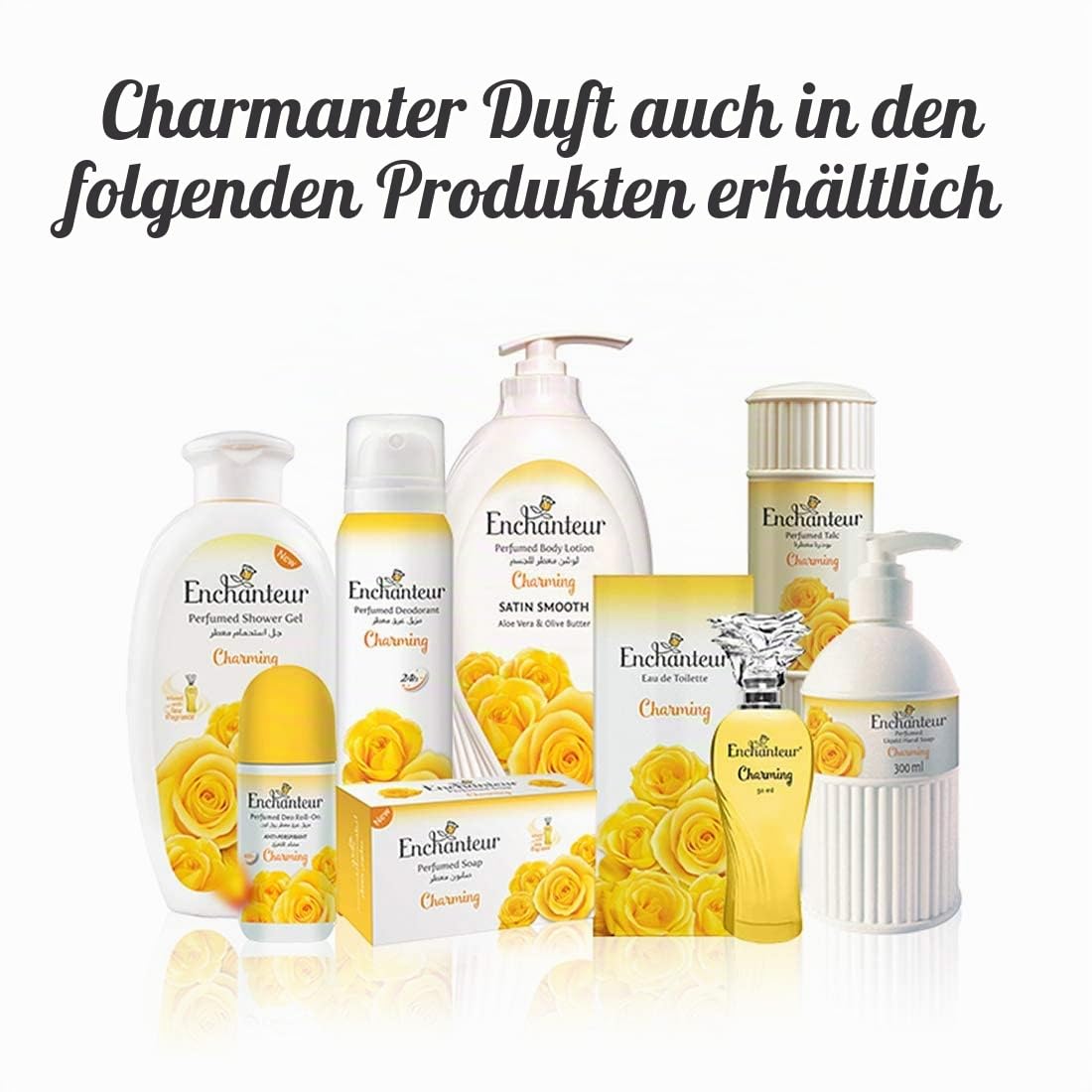 Enchanteur Perfumed Body Lotion With Alo Vera & Olive Butter Charming 500 ML