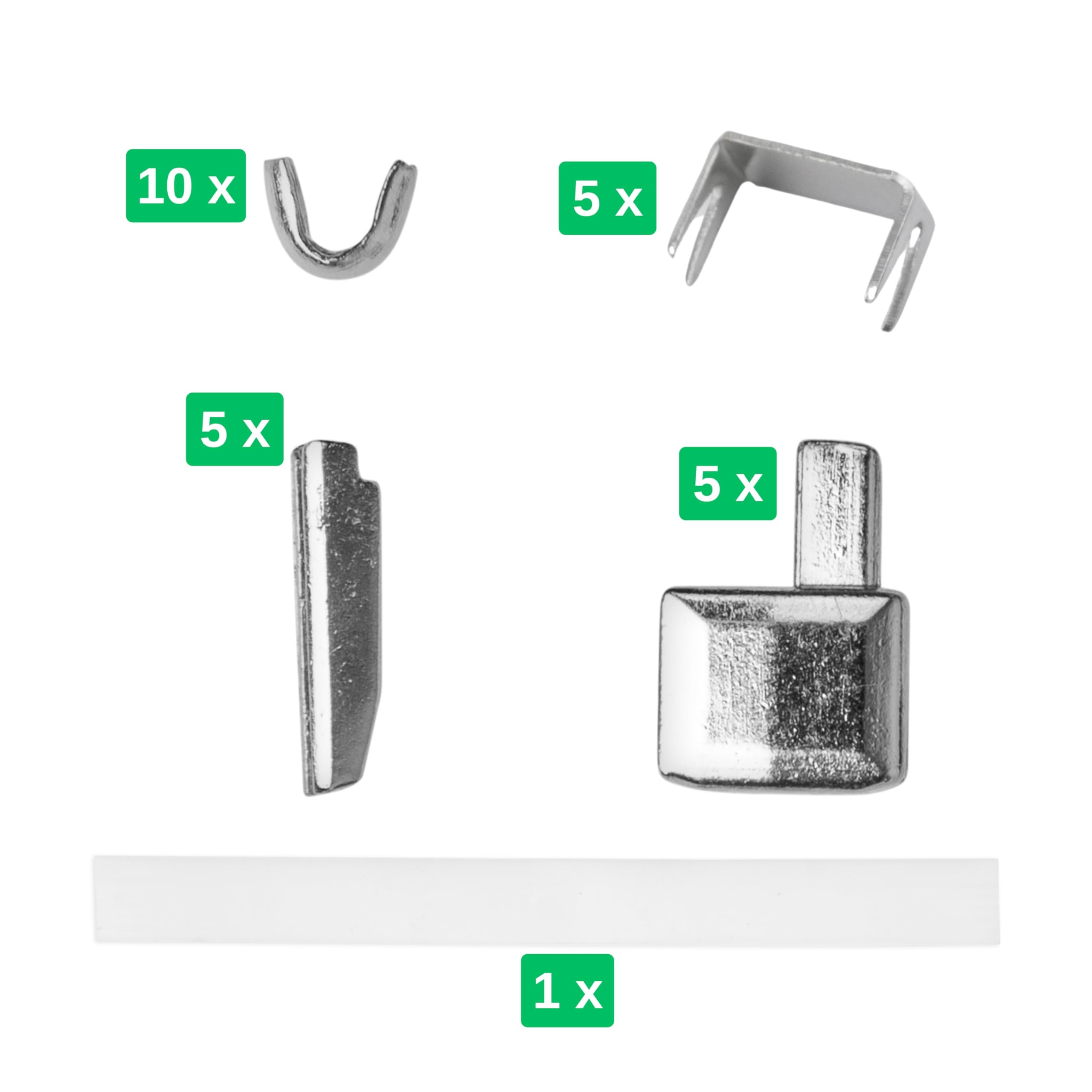 Kit De Réparation De La Fermeture à Glissière, Pour La Taille #10