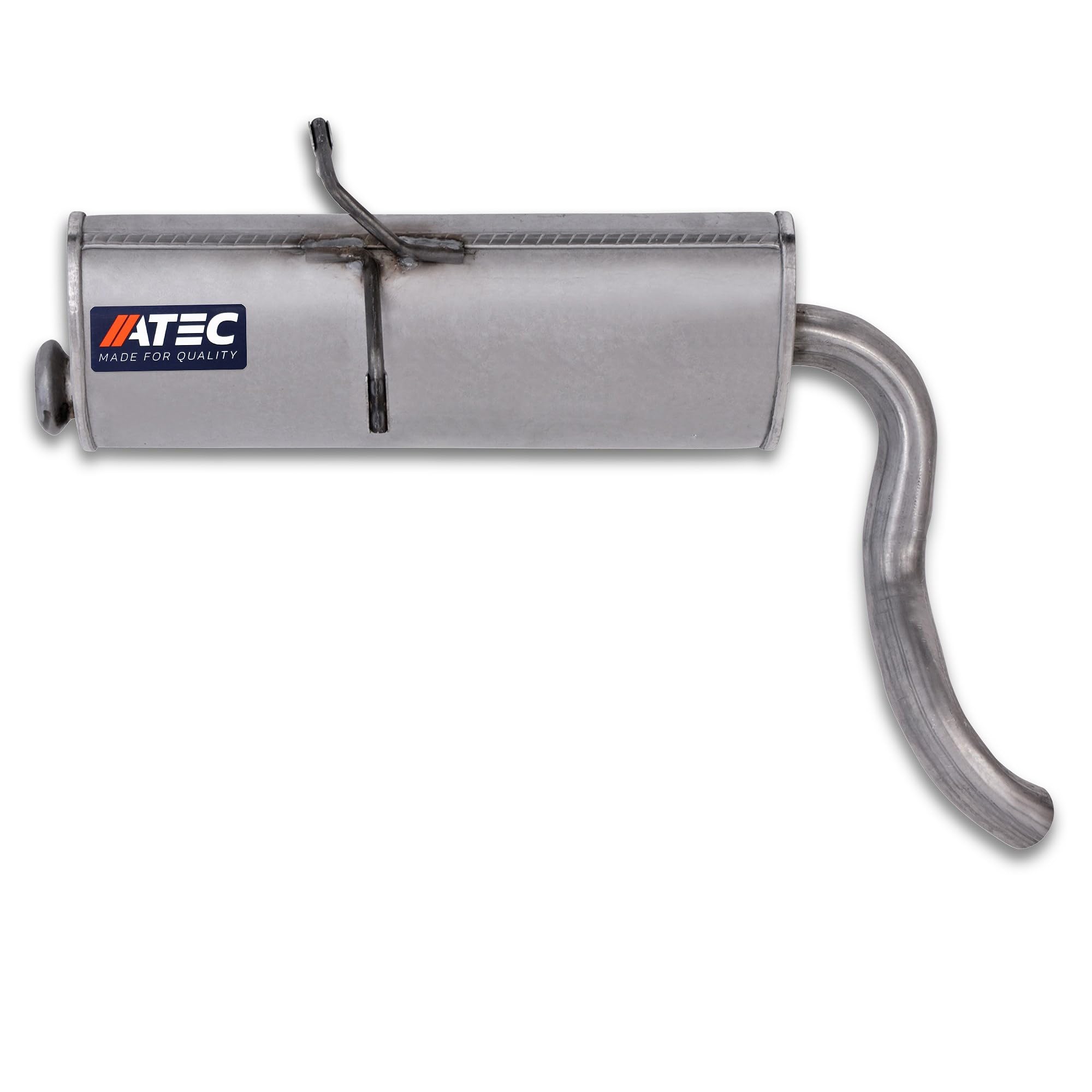 ATEC Germany 1x Silenziatore posteriore Compatibile con CITROËN BERLINGO/BERLINGO FIRST (MF_, GJK_, GFK_, BERLINGO/BERLINGO FIRST Kasten/(M_), PEUGEOT PARTNER (5_, G_), PARTNER Kasten/(5_, G_)