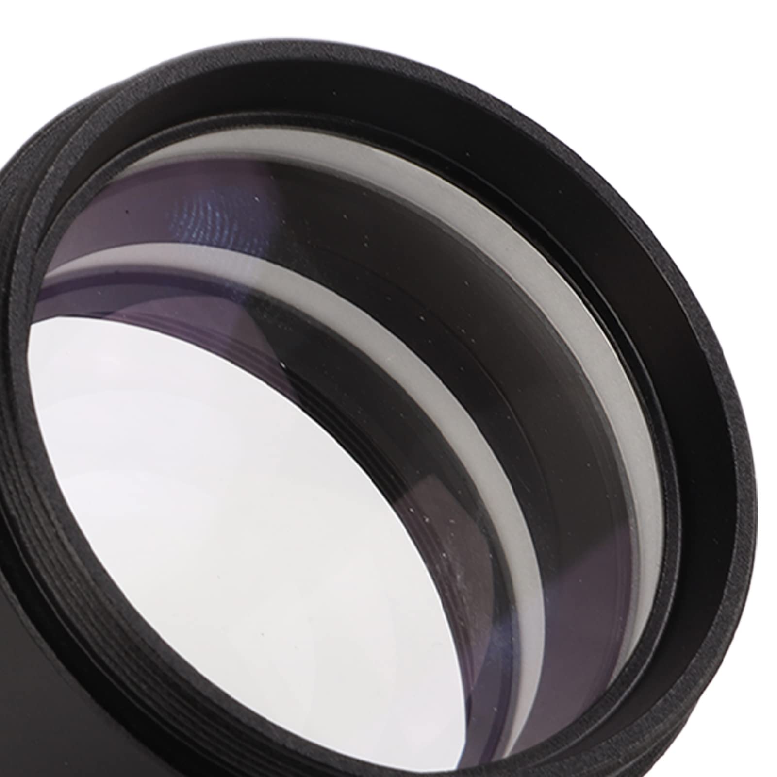 Lente per Microscopio, M48mm (1-7/8in) Lente Obiettivo per Microscopio Trinoculare in Vetro Ottico Clear Imaging Piccolo Corpo a Specchio in Metallo con Interfaccia Filettata da 48 Mm(0,3X)