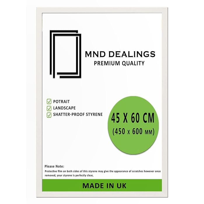 Buy MND Dealings® Large 45x 60 cm Poster Picture Frames Horizontally