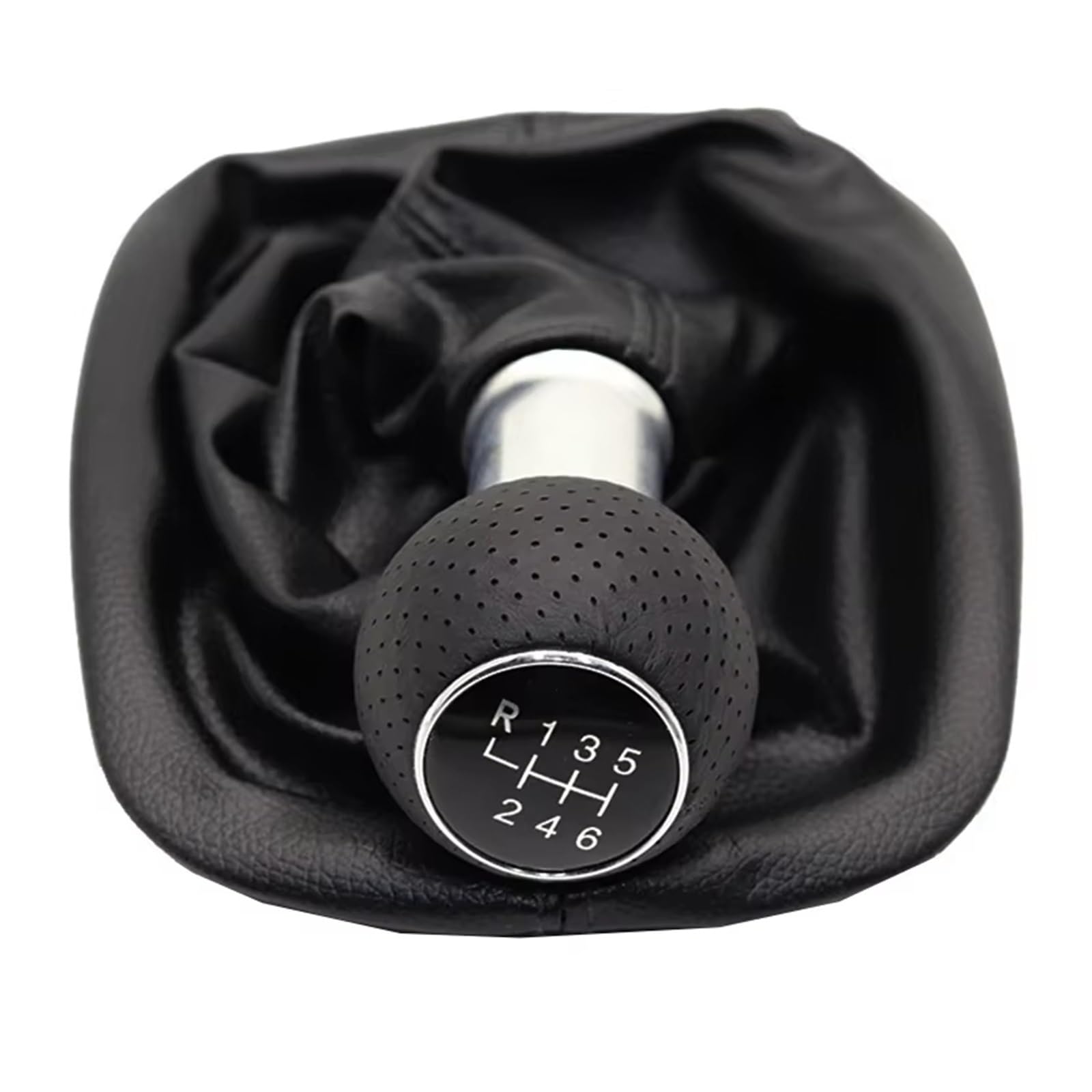 Ppxbfd Type 3 Shift Gear Lever Knob For A6 2 Ii (C5) 1997-2005 Gearbox Handle Gear Lever 6 Speed Stick Shift Knob Boot Car Shift Gear Knob Handle(Type 3)