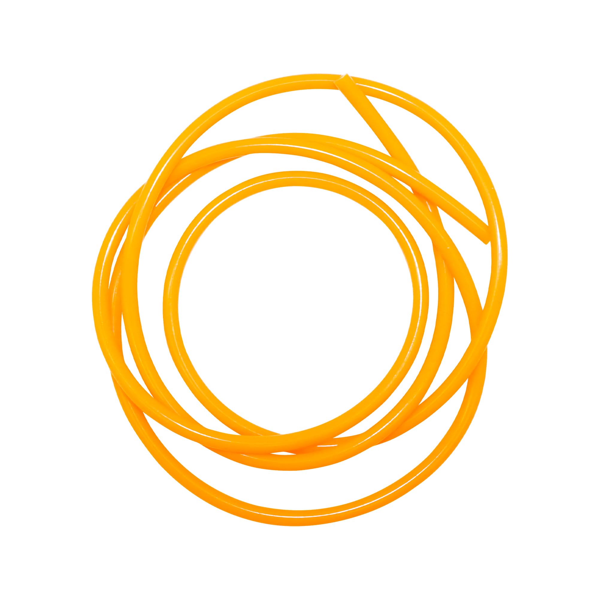 Lavmhab Orange Silicone Tubing 3Mm Id X 6Mm Od 3M (9.8Ft), Flexible Silicone Tube For Water Air Pump (Orange)