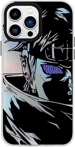 Funda de anime láser para teléfono con láser, a prueba de golpes, de poliuretano termoplástico suave, antiarañazos, antideslizante (05 para iPhone disponible en Yaxa Colombia