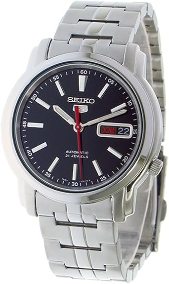 Seiko 5 SEIKO 5 Automatic Mens Watch SNKL83K1 Black x Silver
