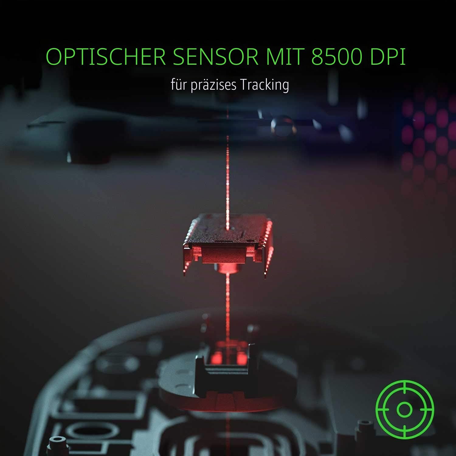 Razer Viper Mini Ultralight Gaming Mouse - Schnellste Gaming Switches - 8500 DPI Optischer Sensor - Chroma RGB Unterleuchtung - 6 programmierbare Tasten - Zugfreies Kabel - Klassisches Schwarz