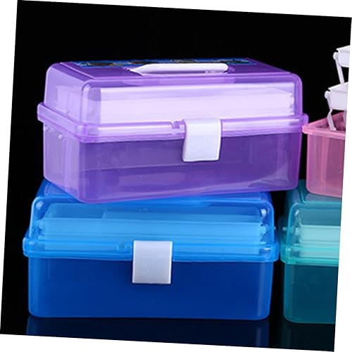 Miniatura 6 de EXCEART Caja organizadora de pintura china tradicional