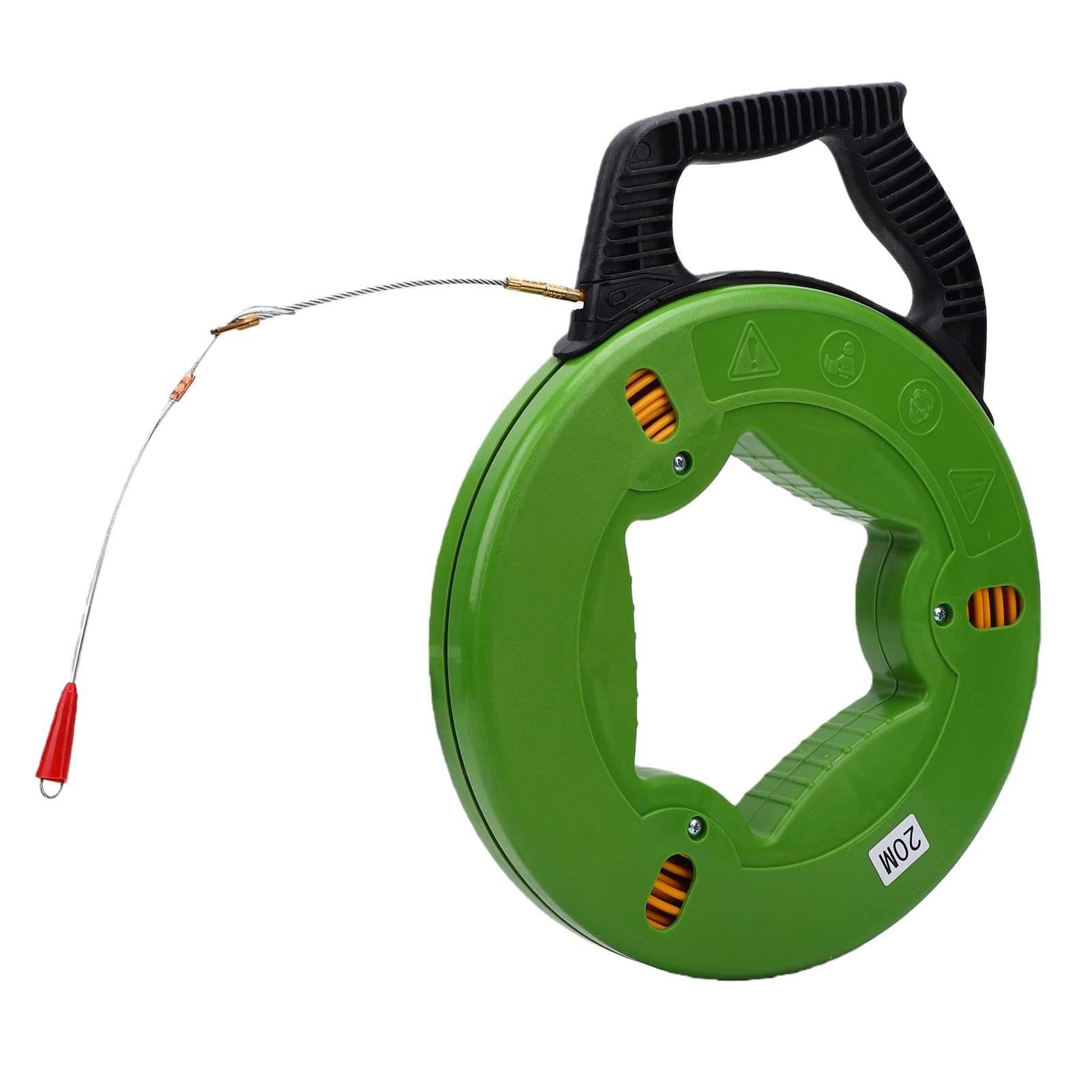 FTVOGUE Tire-fil en Acier 30m, Passe-câble Efficace, pour Tirage de Câbles