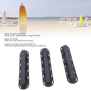 Amazon | サーフフィンベース 3点セット SUP サーフボード用 PVC