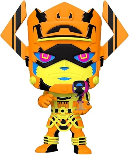 Funko Pop! Jumbo: Cuatro Fantásticos - Galactus The Lifebringer con The Fallen One 10" (Chase) Vistas previas exclusivas