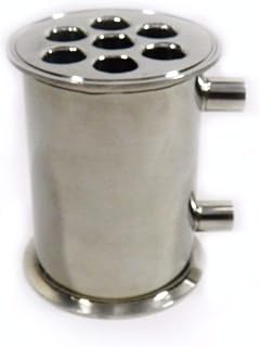 4" Stainless Steel Long Dephlegmator for 4" Moonshine Still Column