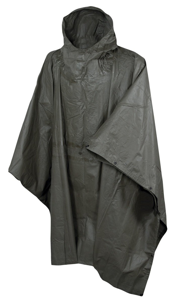 BW Poncho Original Oliv Gebraucht