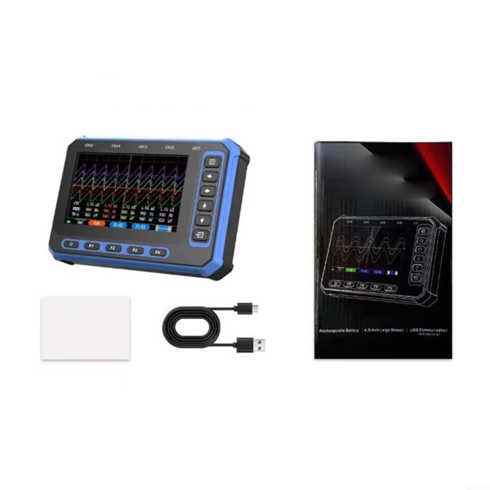 Oscilloscope numérique multi-canaux pour résoudre les pannes de circuits complexes