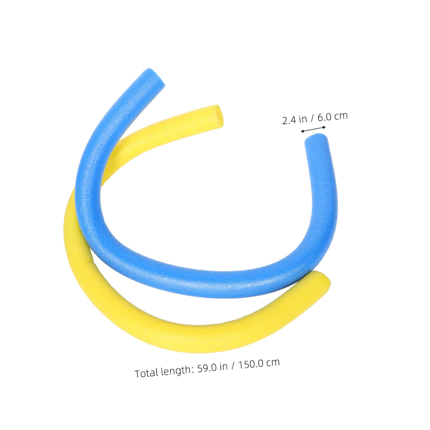 Cabilock Heavy Duty Game Stick Pool Noodles Large Swim Noodles Safe Sponge Material for Team Building and Outdoor Use