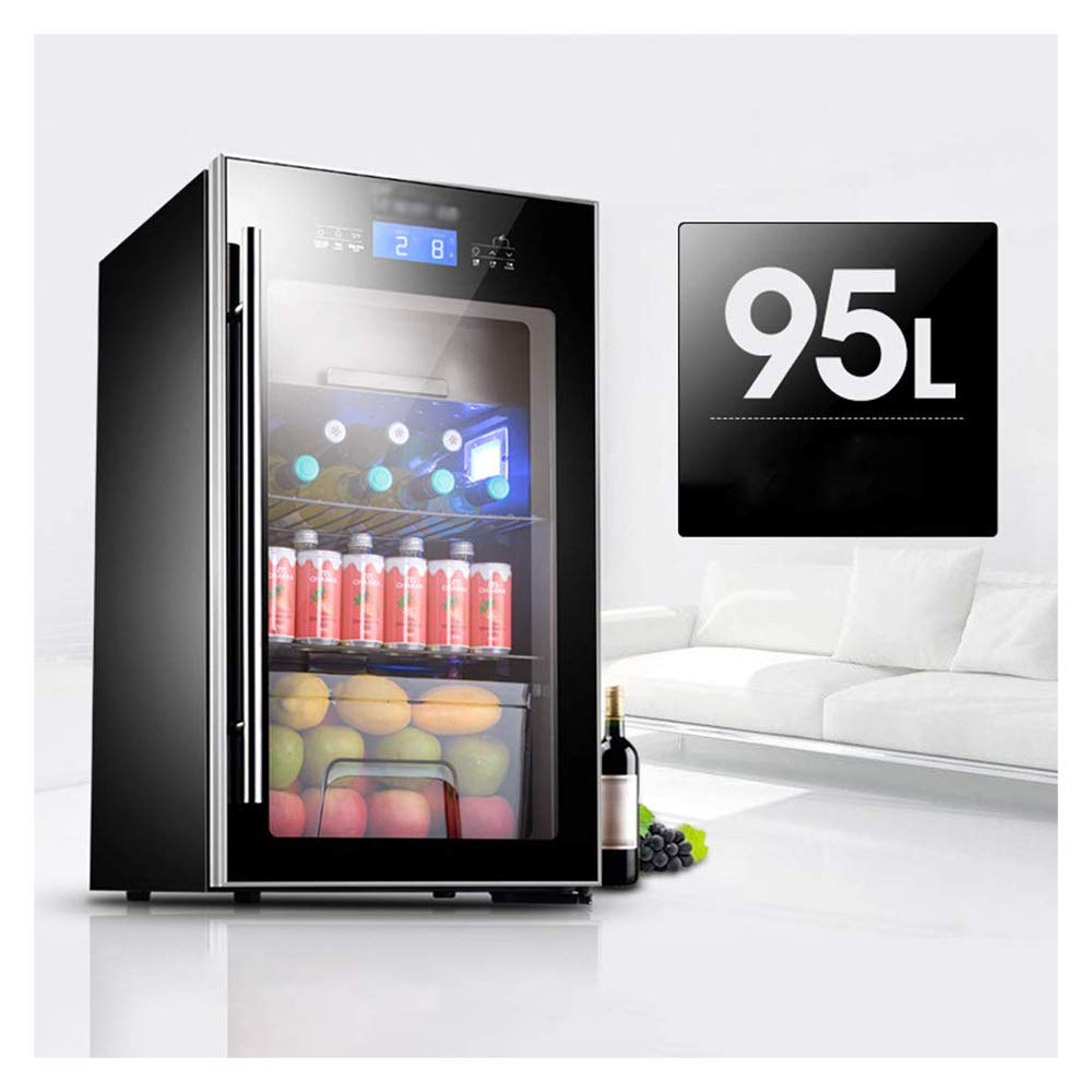Dingyxin Built-In Wine Cooler With Dual Cooling Zones, Free-Standing Beverage Refrigerator With Glass Door, Beverage Refrigerator For Home Bar Or Office on Fridge.com - View 4