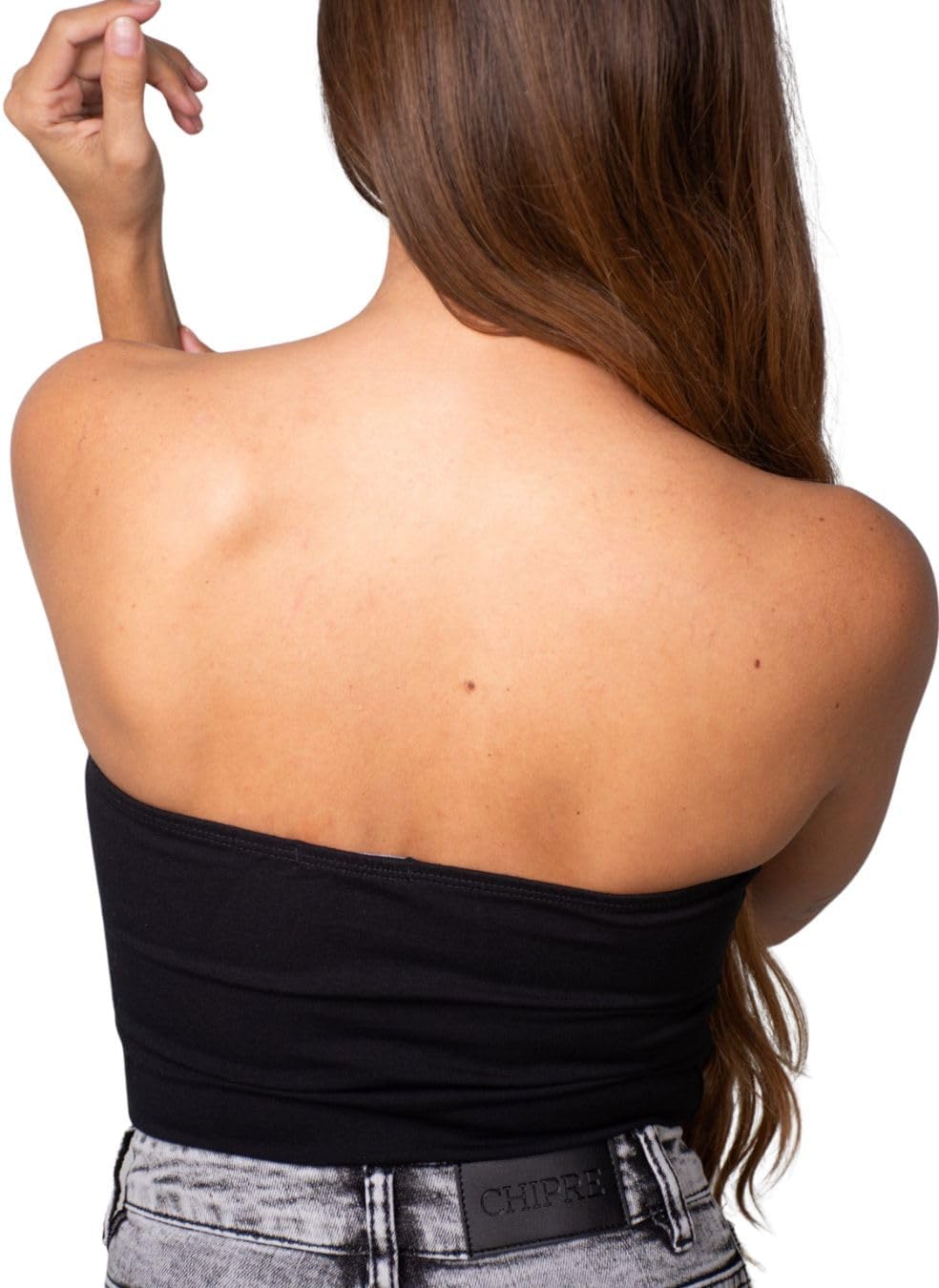 Women´s Cotton Tube Top Strapless Top Bandeau Top Black Tube Top White Tube Top Sleeveless Top - Image 9