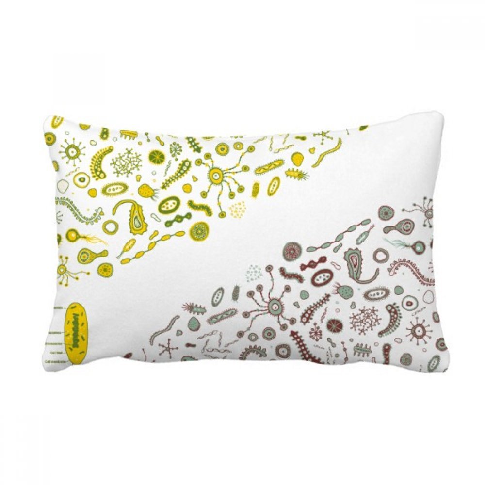 Coussin de salon créature verte multicolore pour décorer votre canapé