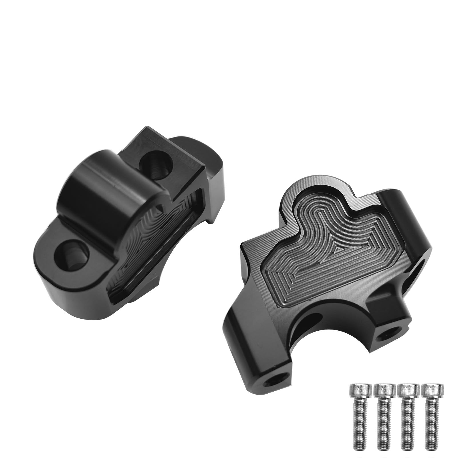 Lenkererhöhung 32 mm, passend für Ho&nda Rebel CMX 500 Rebel 500 CMX300 CMX 1100 Zubehör 2017 2018 2019 2020 2021 2022 2023 2024. Lenkerhöhe nach oben bewegt sich nach hinten, Adapterklemme