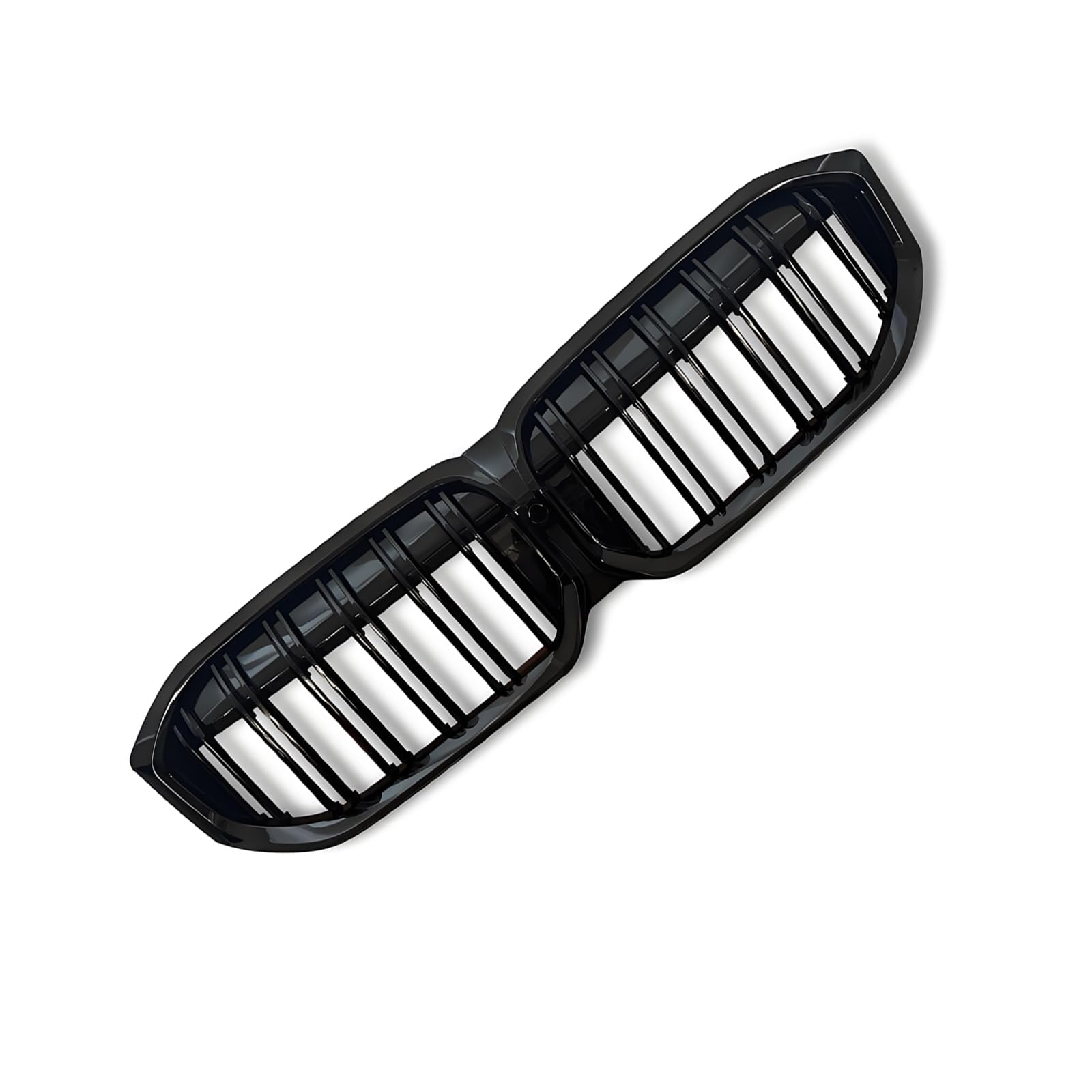 Rejilla de radiador para BMW 3er G20 cámara de riñón negra G21 LCI Sport Grill delantera riñones doble puente parrilla 2022-2024 negro brillante(For 3er G20 G21 2022-2024 LCI)
