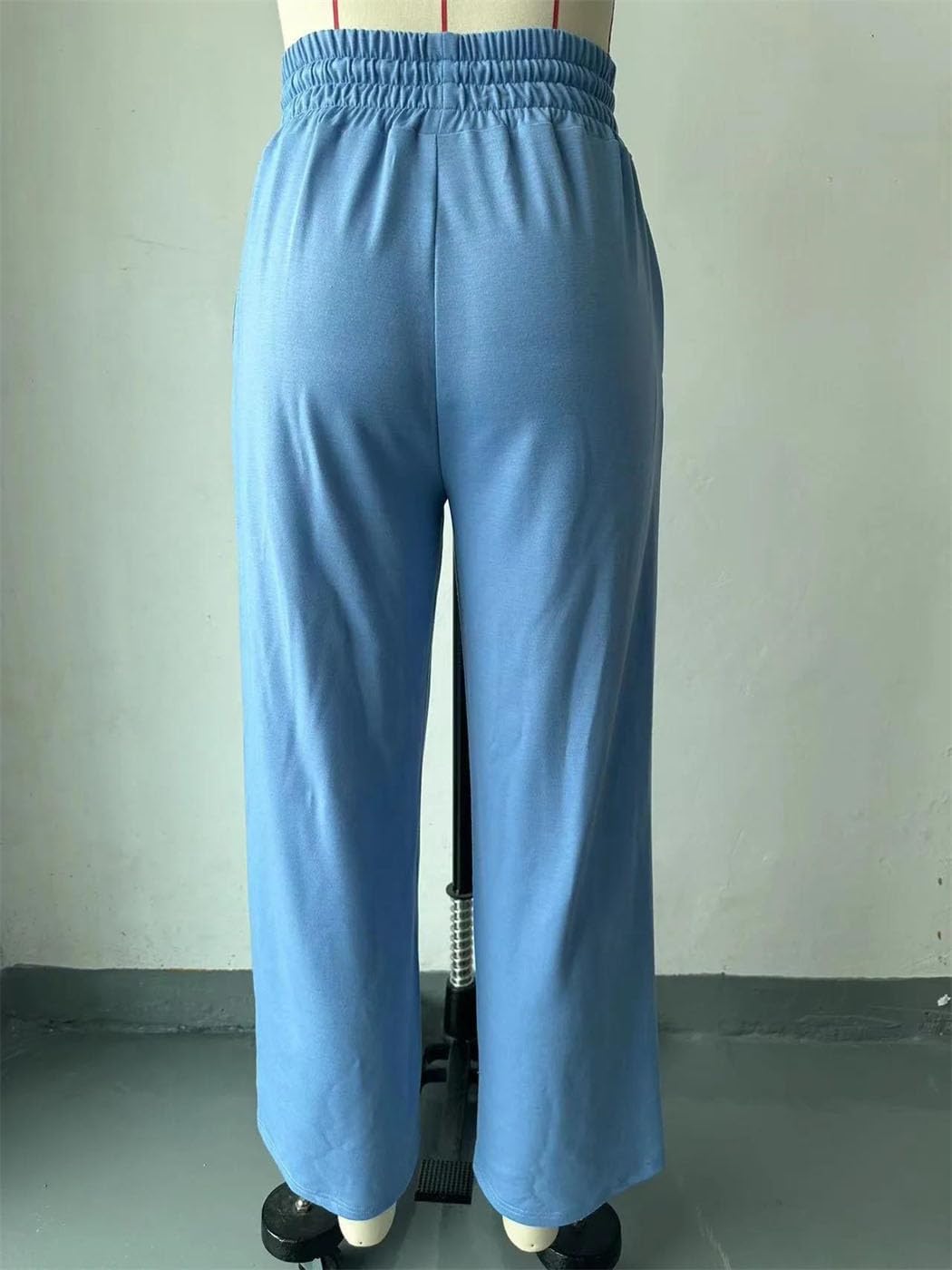 Women's Autumn Loose Fit Straight Wide Leg Sports Pants Casual Outdoor Dance Sanitary Pants