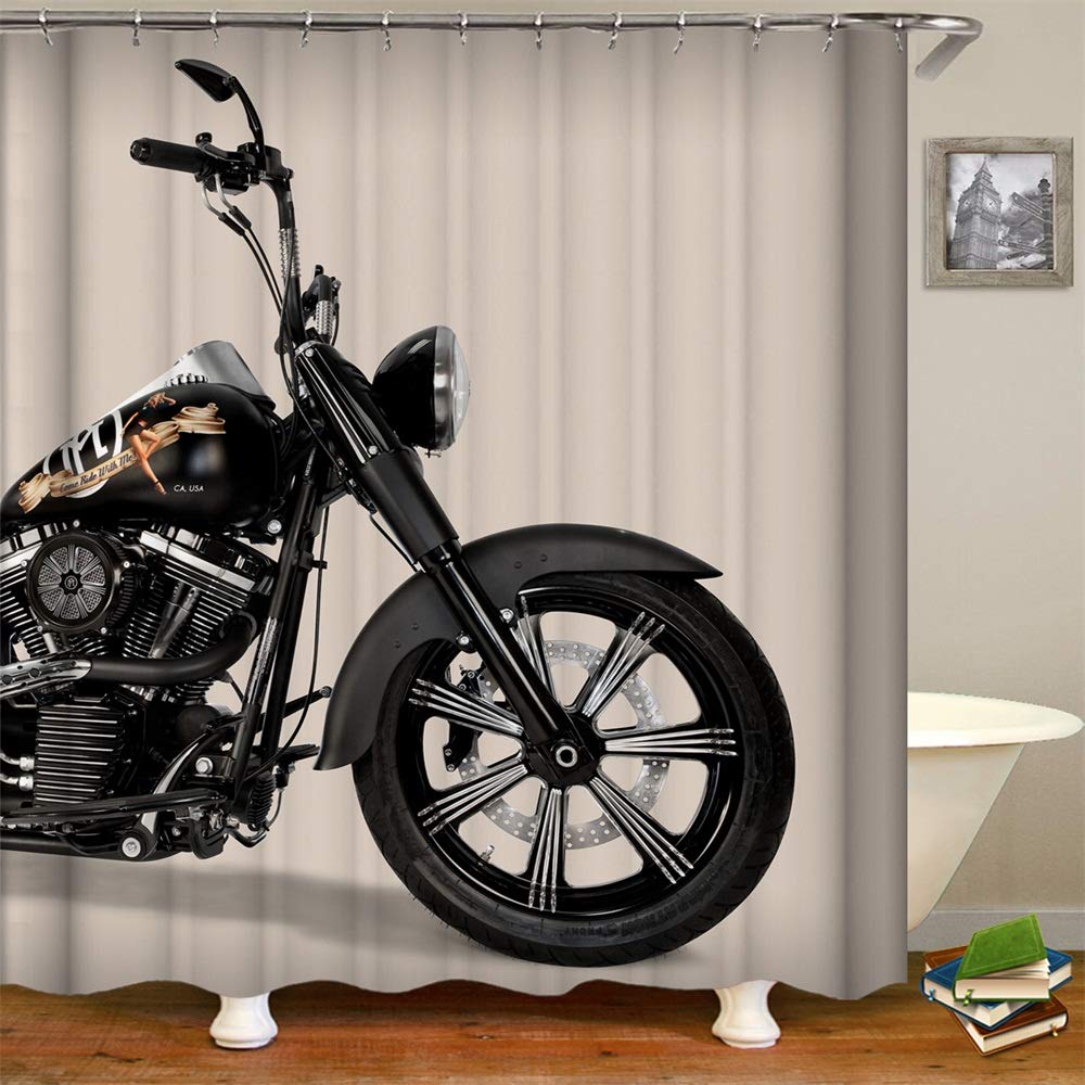 Harley Davidson Shower Curtains Curtains & Drapes