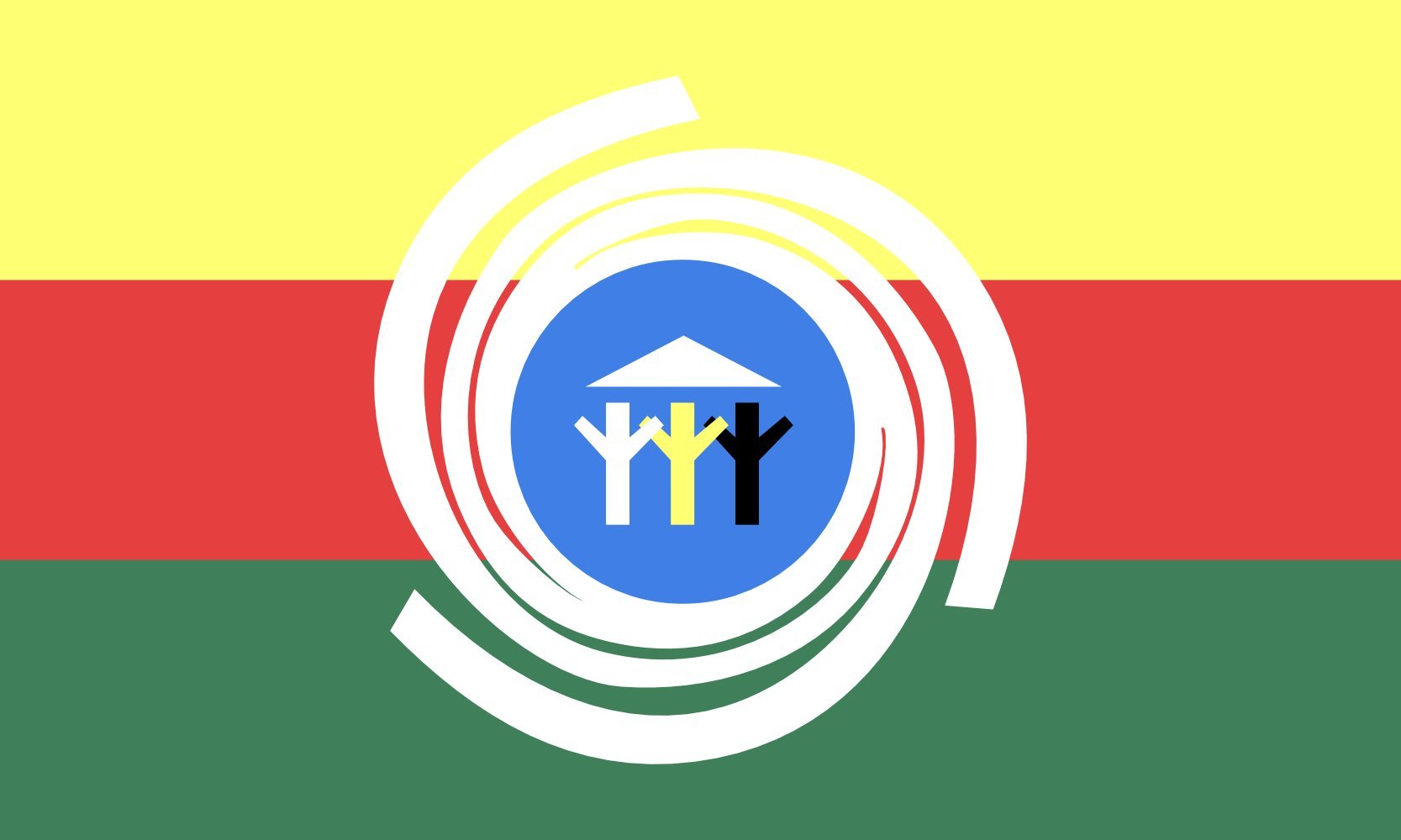 Drapeau XL Araguaina Tocantins pour décoration de salon et célébrations brésiliennes