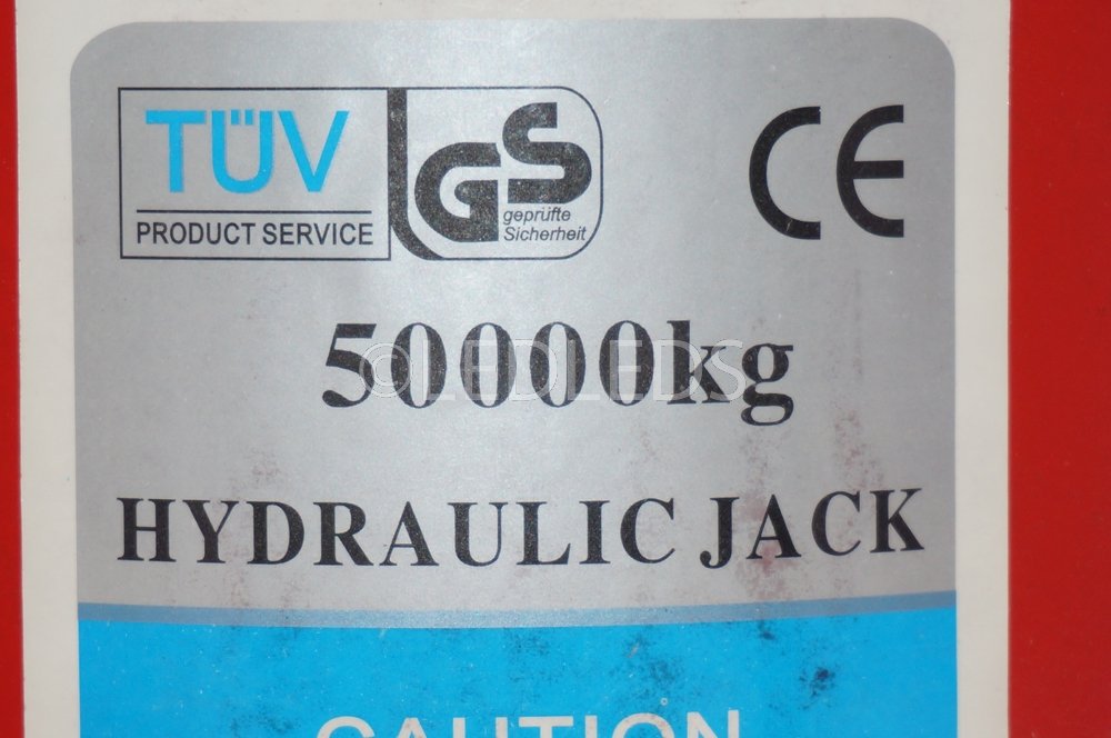 CRIC SOLLEVATORE CRICK IDRAULICO A BOTTIGLIA 50 T 50 TONNELLATE CAMION 50t