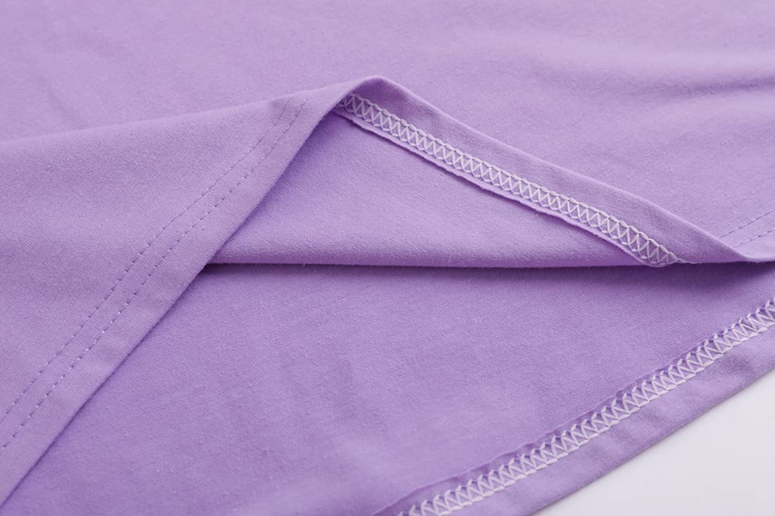 MyFav Pyjama à Manches Courtes pour Femme Imprimé Vin Confort Pyjamas 2 Pièces Pantalon Mi-Long Vêtements de Nuit