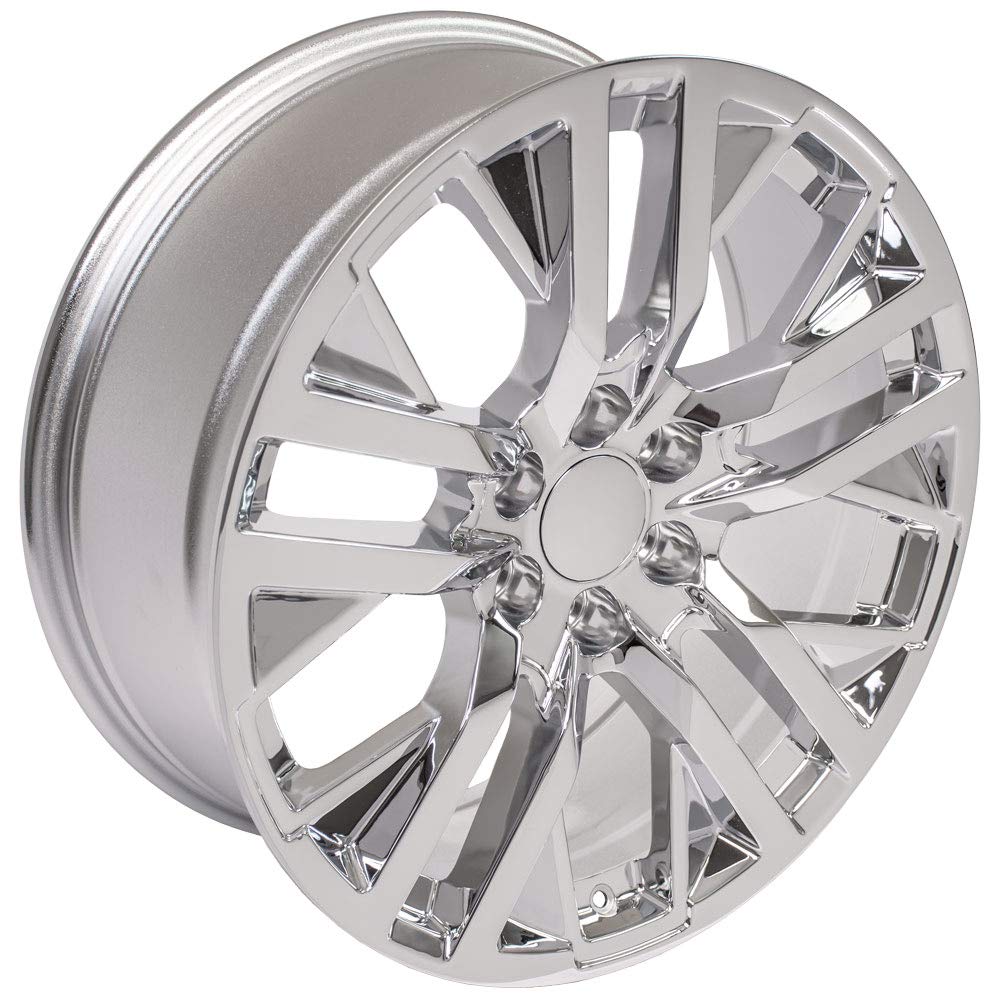 22インチ クローム仕上げ 5スポークホイール Amazon.co.jp: OE Wheels LLC CV38-22090-6550-28C クロームホイール