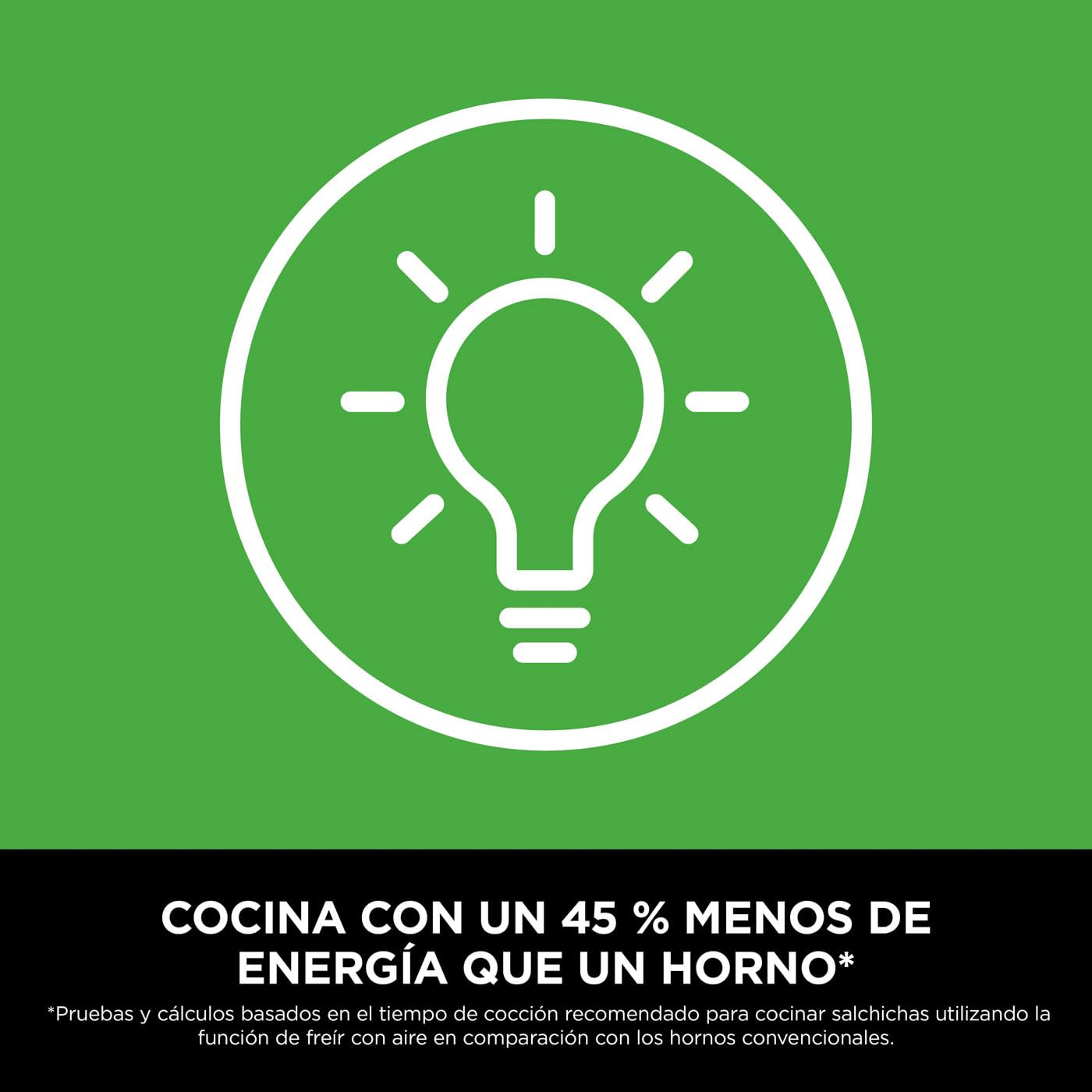 Ninja Foodi FlexDrawer Freidora de Aire con Zona Flex - 7 Funciones de Cocción y Divisor Extraíble - Capacidad de 10,4 l para Comidas Familiares - Negro, AF500EU