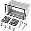 Amazon.com: Autostereo 182 x 102 MM Universal Double DIN Installation ...