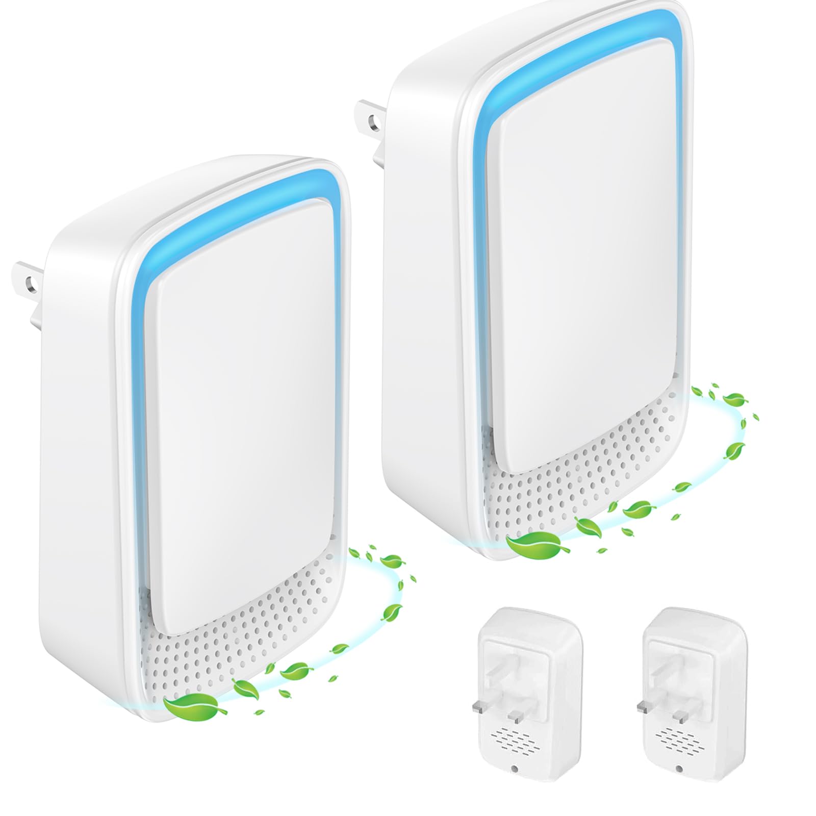 Air Purifier Plug In Air Ionizers, Negative Ion Technology Air Purifier for Bedroom Home O...