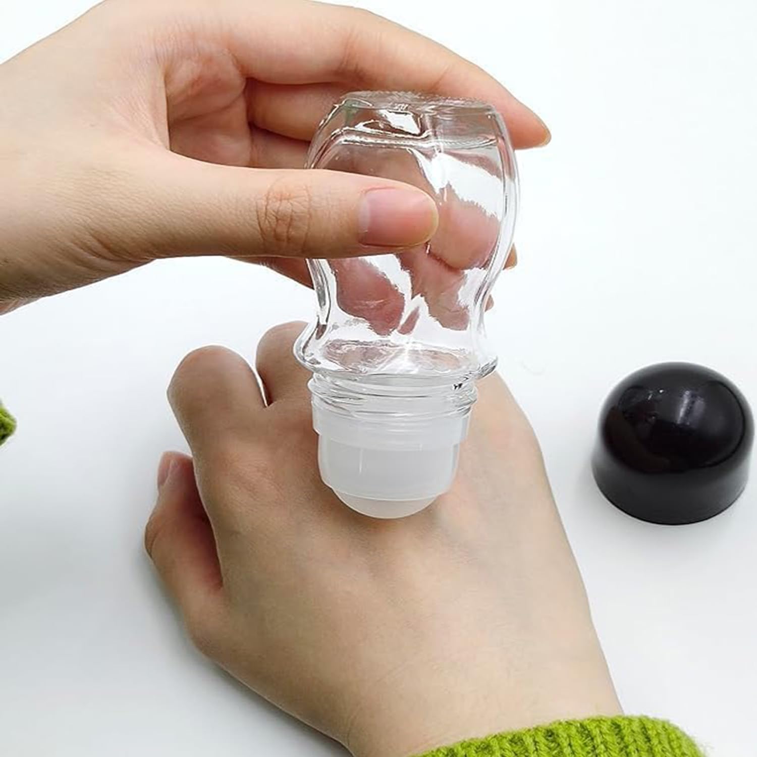 Leere Glas-Rollerflaschen Mit Rollball – Auslaufsicher Für ätherische Öle, Parfüm & DIY Kosmetik