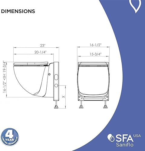 Miniatura 6 de SANIFLO Sanicompact Comfort - Sistema de doble descarga - Residencial
