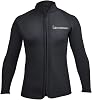 Lemorecn Adult’s 3mm Wetsuits Jacket Long Sleeve Neoprene Wetsuits Top